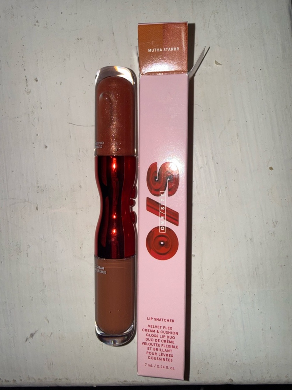 ONE/SIZE Lip Snatcher Velvet Flex Cream & Cushion Gloss Duo Mutha Starr Limited